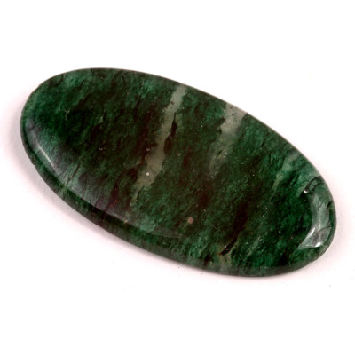 Kabošon Zelený Avanturín č.7527 (46x25x5mm)