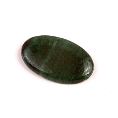 Kabošon Zelený Avanturín č.7528 (30x19x5mm)