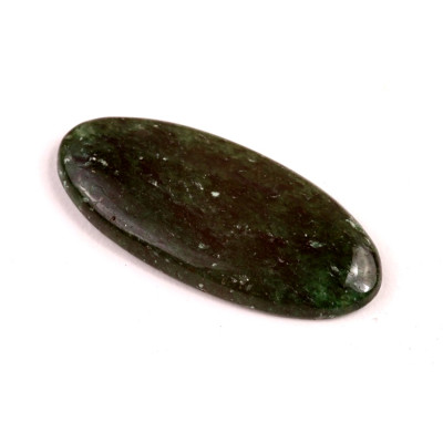 Kabošon Zelený Avanturín č.7529 (38x17x5mm)