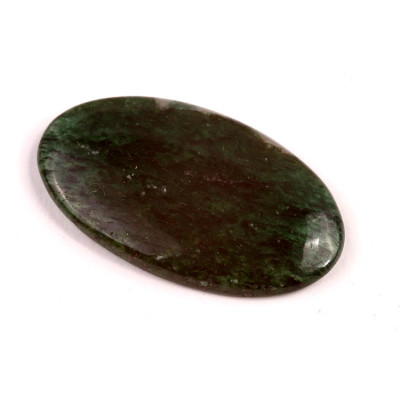 Kabošon Zelený Avanturín č.7531 (39x22x5mm)