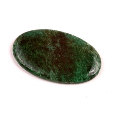 Kabošon Zelený Avanturín č.7539 (36x23x4mm)