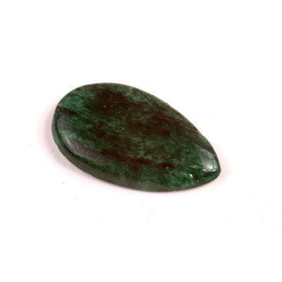 Kabošon Zelený Avanturín č.7542 (30x18x5mm)