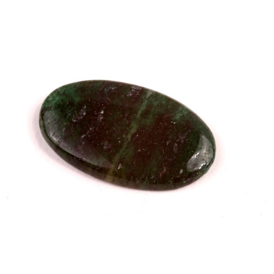 Kabošon Zelený Avanturín č.7548 (32x19x4mm)