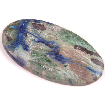 Kabošon Azurite č.7600 (54x29x5mm)