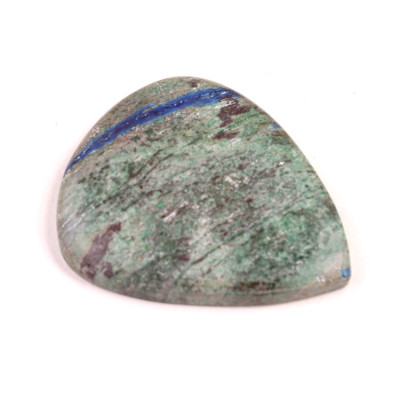 Kabošon Azurite č.7601 (39x33x6mm)