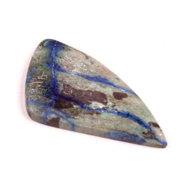 Kabošon Azurite č.7603 (44x24x5mm)