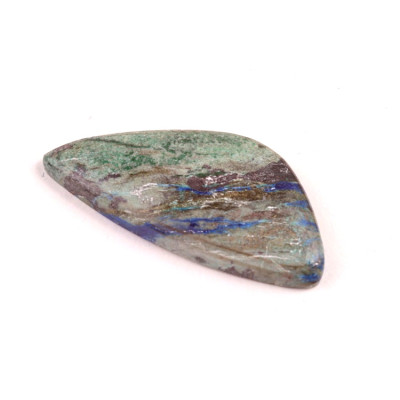 Kabošon Azurite č.7606 (39x18x5mm)