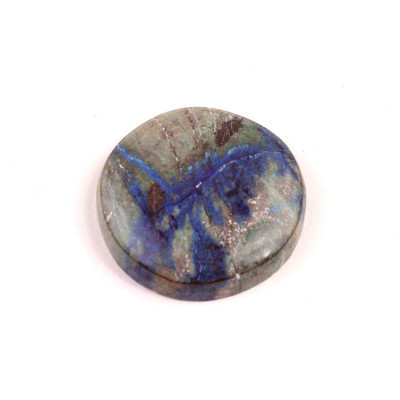 Kabošon Azurite č.7607 (26x6mm)