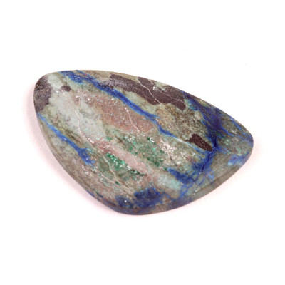 Kabošon Azurite č.7615 (41x26x5mm)