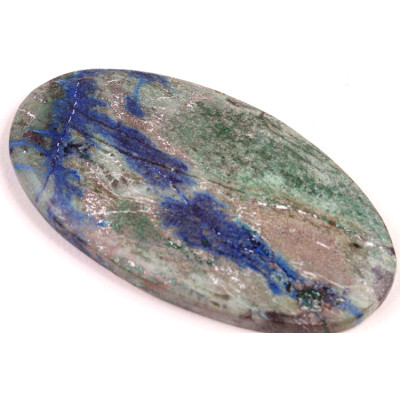 Kabošon Azurite č.7618 (53x28x6mm)