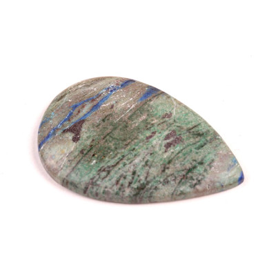 Kabošon Azurite č.7619 (39x25x5mm)