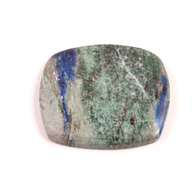 Kabošon Azurite č.7622 (34x30x5mm)