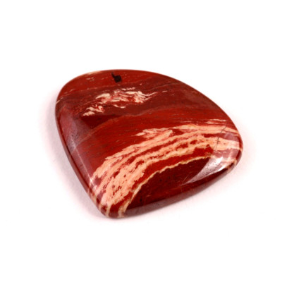 Kabošon Red Snakeskin Jasper č.7650 (27x32x5mm)