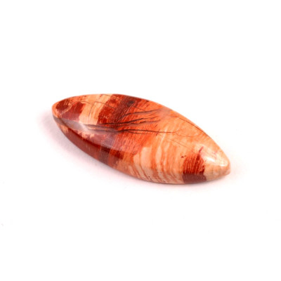Kabošon Red Snakeskin Jasper č.7664 (32x13x6mm)