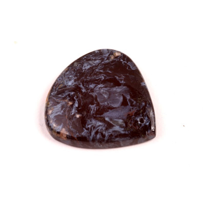 Vrtaný kabošon Modrý Pietersite č.V170 (30x30x6mm)