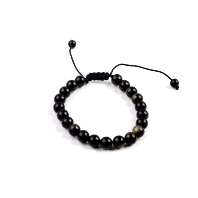 Náramek Obsidián č.14