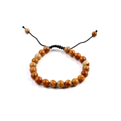 Náramek Wood Lace Achát  č.15