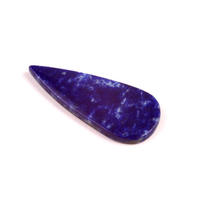 Kabošon Lapis Lazuli Pyrite č.7674 (37x16x3mm)