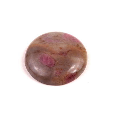 Kabošon Ruby Feldspar č.7735 (28x6mm)