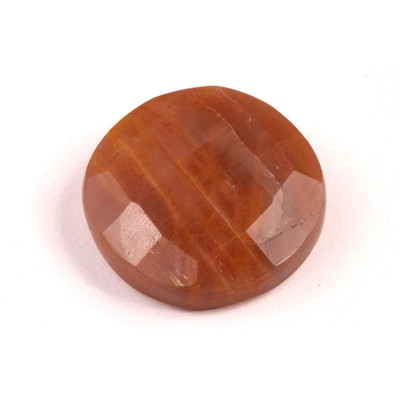 Kabošon Broušený Sunstone č.7766 (30x10mm)