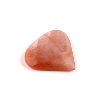 Kabošon Broušený Sunstone č.7773 (26x26x6mm)