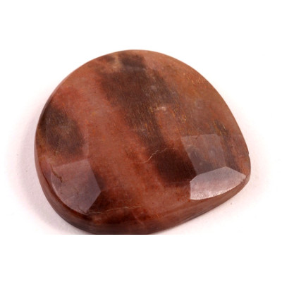 Kabošon Broušený Sunstone č.7778 (39x39x9mm)