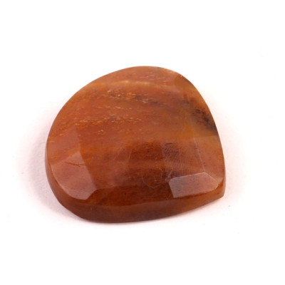 Kabošon Broušený Sunstone č.7779 (32x33x8mm)