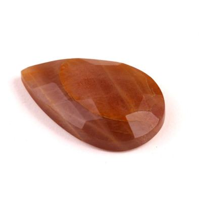 Kabošon Broušený Sunstone č.7782 (38x24x9mm)