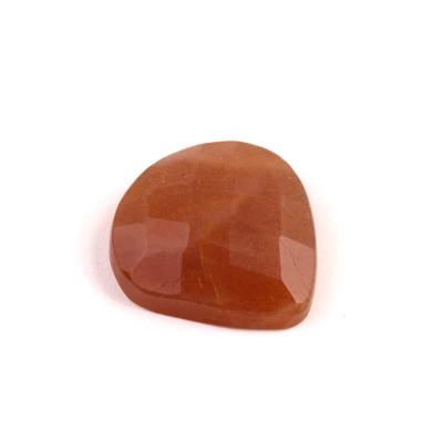 Kabošon Broušený Sunstone č.7787 (24x24x7mm)
