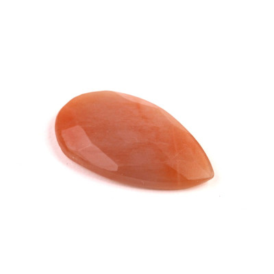 Kabošon Broušený Sunstone č.7788 (30x18x5mm)