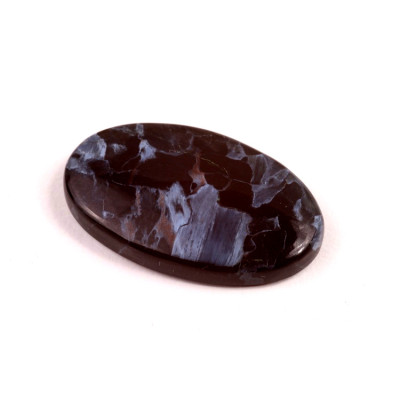 Kabošon Modrý Pietersite č.7874 (34x20x6mm)