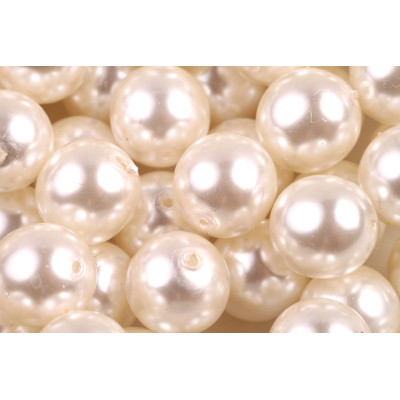 Voskované korálky č. 85 -  10 mm