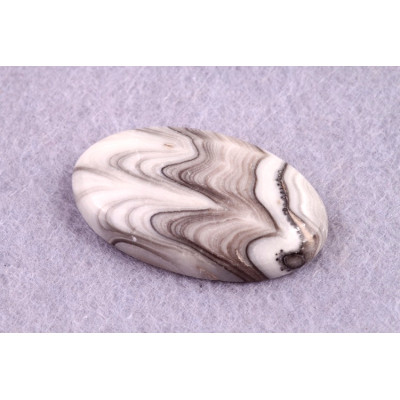 Kabošon Grey Crazy Lace č.7888 (29x18x6mm)