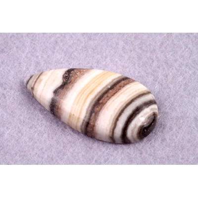 Kabošon Grey Crazy Lace č.7895 (32x16x6mm)