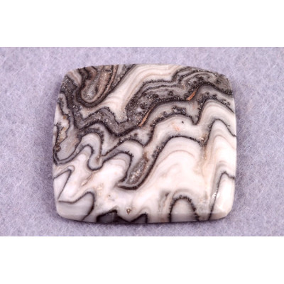 Kabošon Grey Crazy Lace č.7896 (29x28x5mm)