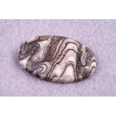 Kabošon Grey Crazy Lace č.7898 (31x20x5mm)