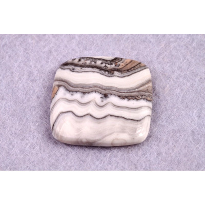 Kabošon Grey Crazy Lace č.7902 (22x22x5mm)