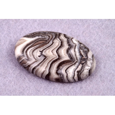 Kabošon Grey Crazy Lace č.7904 (32x20x6mm)