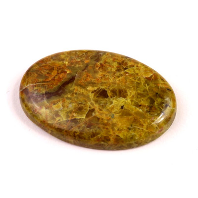 Kabošon Green Opal č.7925 (36x24x6mm)