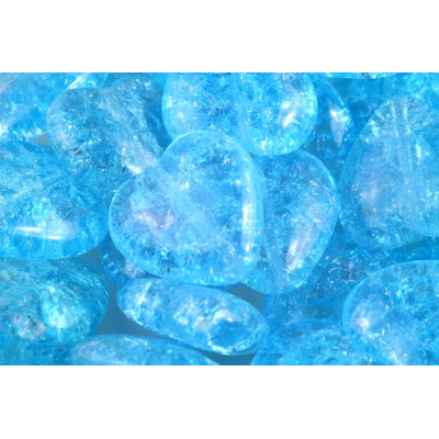 Korálky srdíčka č.3831 (15x16mm)