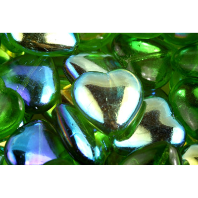 Korálky Srdíčka č.5932 (15x16mm)