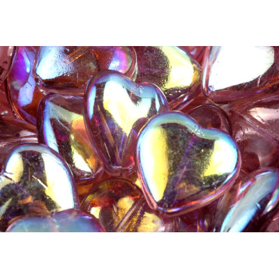 Korálky Srdíčka č.5934 (15x16mm)