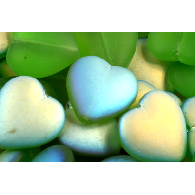 Korálky Srdíčka č.5937 (15x16mm)