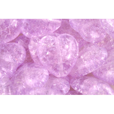 Korálky Srdíčka č.5940 (15x16mm)