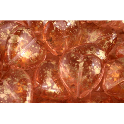 Korálky Srdíčka č.5946 (15x16mm)