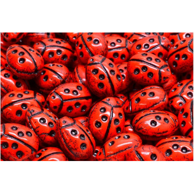 Korálky Beruška č.5950 (14x11mm)