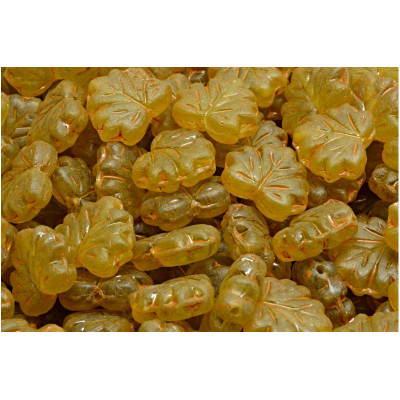 Korálky lístek č.5953 (13x11mm)