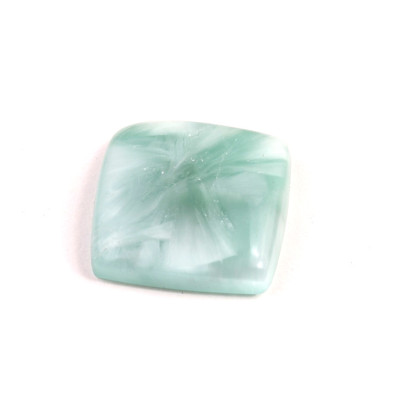 Kabošon Pectolite (zelený Larimar) č.8010 (24x24x7mm)