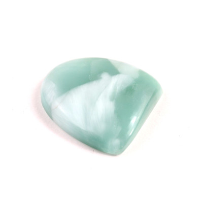 Kabošon Pectolite (zelený Larimar) č.8021 (28x25x7mm)
