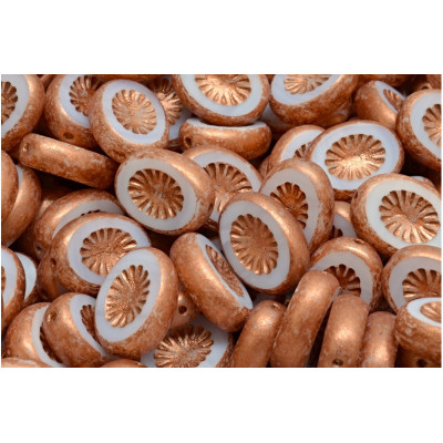 Ploškované Oválky Kiwi (14x10mm) č. 75